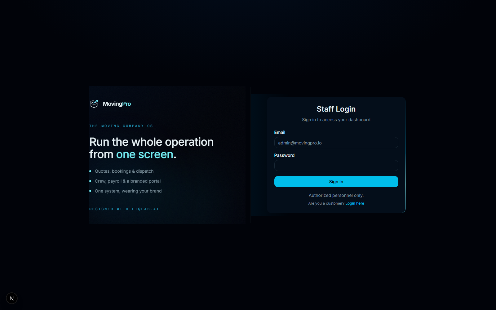 Branded Login